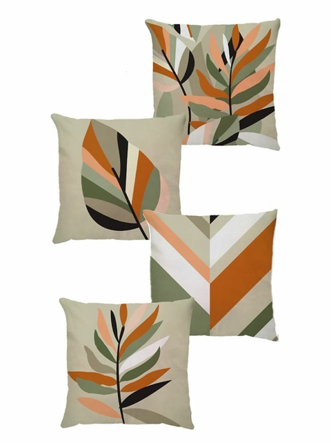 4 capas - coleção Lisse ( laranja e verde )