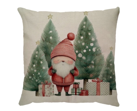 Capa Col. Magia de Natal Papai Noel em linho