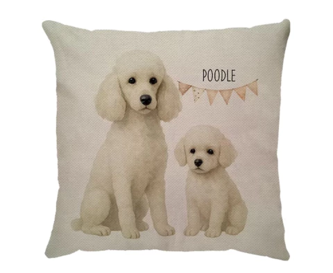 Capa linho Poodle - comprar online