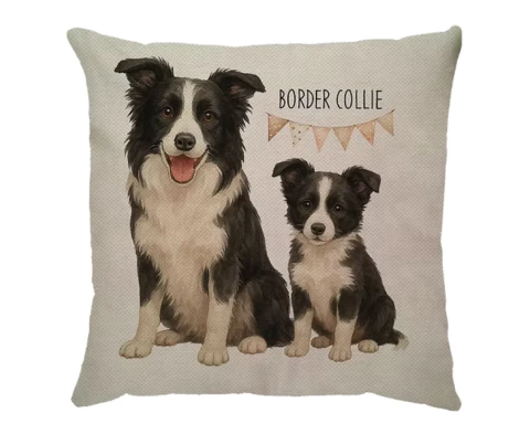 Capa linho Border Collie - comprar online