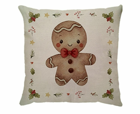 Capa Linho Natal Biscoito