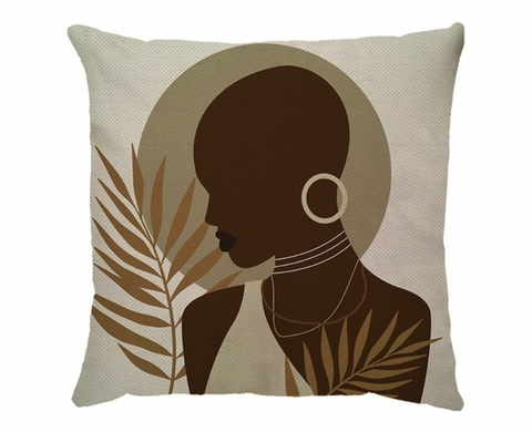 Capa Col. África Café Mulher - Linho