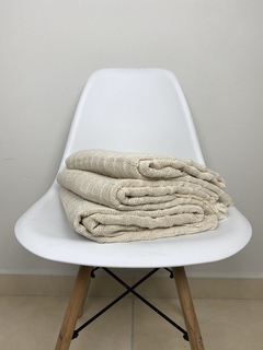 Manta Bege - 1.55x2.50 - comprar online