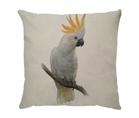 Capa de linho Cacatua - comprar online
