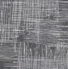 Tapete Sala Milão cinza 1.32x2.00m - Antiderrapante, Preto/Cru - loja online
