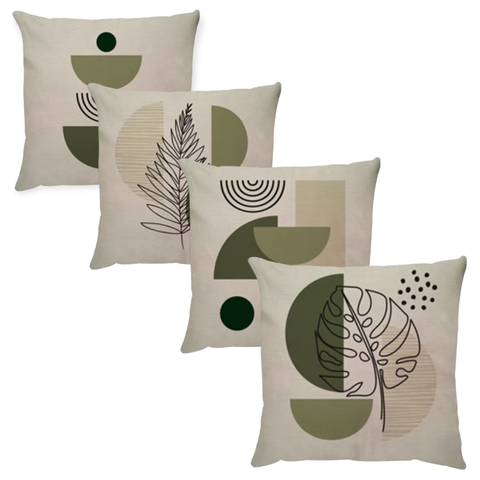 4 Capas Linho Verde Col. Trieste - comprar online