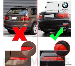 Refletor Parachoque Traseiro Bmw X5 2008 2009 2010 2011 2012 - FUEL IMPORTS