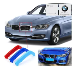 Aplique Barras Grade Bmw Serie 3 318i 320i 325i 328i 330i (F30 F31) 2013 2014 2015 2016 2017 2018