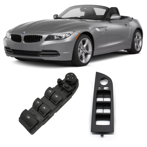 Comando Vidro Elétrico Porta Bmw Z4 2010 2011 2012 2013 2014 2015 + Acabamento