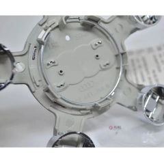 4x Calotas Roda Audi A3 A4 A6 A8 134mm Estrela Preto Cinza Original - FUEL IMPORTS