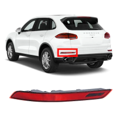 Refletor Parachoque Traseiro Porsche Cayenne 2014 2015 2016 2017 - comprar online