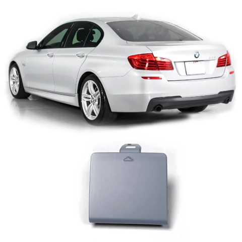 Tampa Reboque Parachoque Traseiro Bmw 520i 528i 530i 550i M SPORT 2014 a 2017