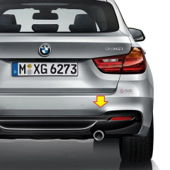 Tampa Reboque Parachoque Traseiro Bmw 328i GT M Sport 2013 2014 2015 2016 2017 2018 - FUEL IMPORTS