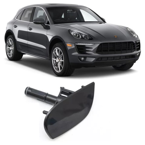 Tampa Esguicho Farol Dianteiro Porsche Macan 2014 2015 2016 2017 2018