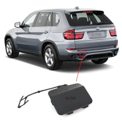Tampa Reboque Parachoque Traseiro Bmw X5 E70 2011 2012 2013