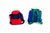 Imagen de Mochilas de tela con bolsillo lateral y frontal (Disponible on line)