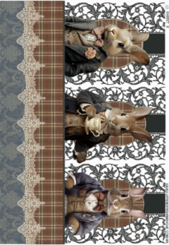 Decotransfer Rabbit 8 a4