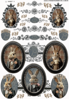 Decotransfer Rabbit 9
