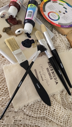 Kit Mixed Media Brushes by casan