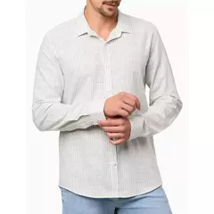 CAMISA MASCULINA CALVIN KLEIN COM LISTRAS
