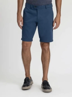 BERMUDA MASCULINA ALFAIATARIA DOCTHOS AZUL ROYAL