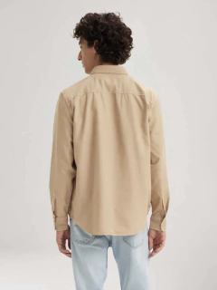 CAMISA MASCULINA LEVI'S BEGE - madriloja