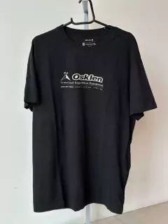 CAMISETA ESTAMPADA VINTAGE OSKLEN PRETA