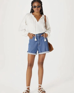 Shorts Jeans Mom hering - madriloja