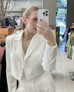 Blazer cropped Magnolia