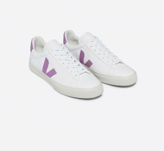 TÊNIS VEJA CAMPO CHROMEFREE LEATHER WHITE MULBERRY - comprar online