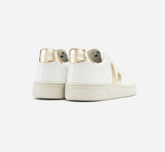 TÊNIS VEJA V-10 CHROMEFREE LEATHER WHITE PLATINE na internet