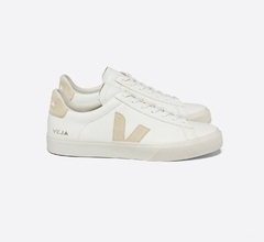 TÊNIS VEJA CAMPO CHROMEFREE LEATHER WHITE ALMOND