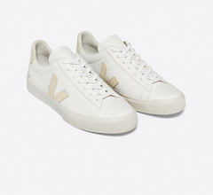 TÊNIS VEJA CAMPO CHROMEFREE LEATHER WHITE ALMOND - comprar online