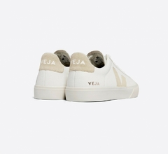 TÊNIS VEJA CAMPO CHROMEFREE LEATHER WHITE ALMOND na internet