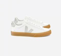 TÊNIS VEJA CAMPO CHROMEFREE LEATHER WHITE NATURAL