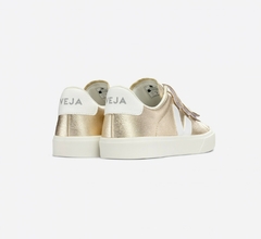 TÊNIS VEJA RECIFE LOGO CHROMEFREE LEATHER PLATINE WHITE na internet