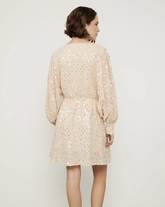 Vestido Animale Curto De Georgete - comprar online