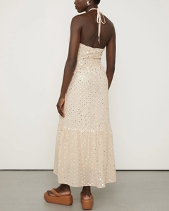 Vestido Animale Midi De Georgete - comprar online