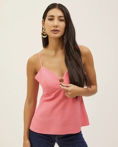 blusa Bata Hit Nina Rosa