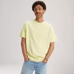 CAMISETA MASCULINA LEVI'S SLIM AMARELA