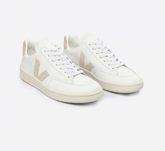 TÊNIS VEJA V-12 LEATHER WHITE SABLE - comprar online