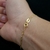 Pulseira 3 por 1 2mm (Fecho Tradicional c/ marcação 18K) - comprar online