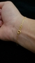 Pulseira Cadeado 1mm (Fecho Tradicional c/ marcação 18K) - comprar online