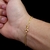 Pulseira Grumet Dupla 2,5mm (Fecho Tradicional c/ marcação 18K) - comprar online