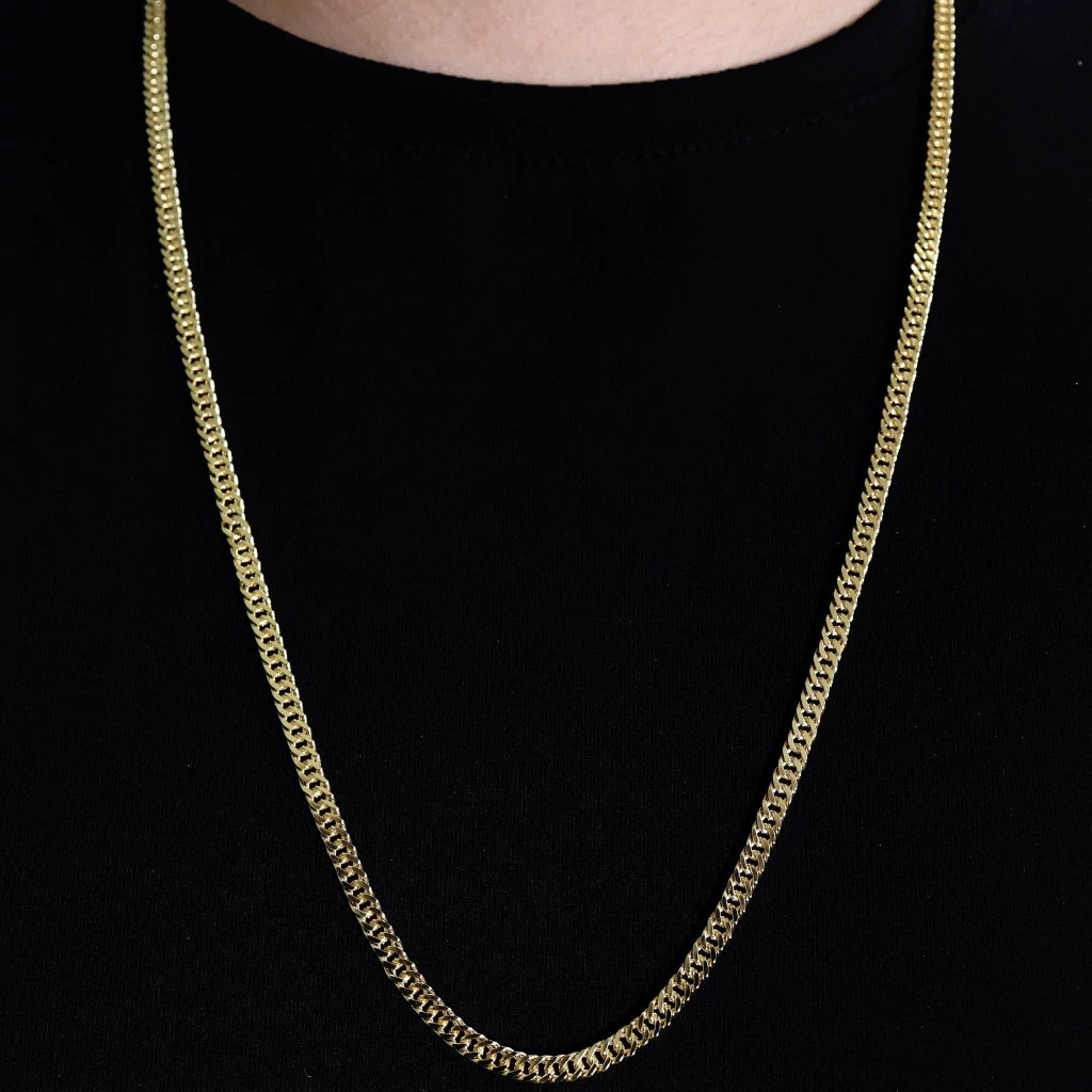 Corrente Grumet Dupla 4,5mm (17g) (Fecho Gaveta)