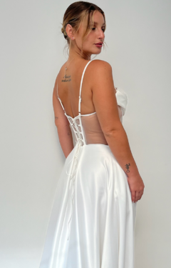 Vestido Belle Max Falda Ancha Novia en internet