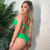 Maiô Santorini Verde Peter - RAY BEACHWEAR