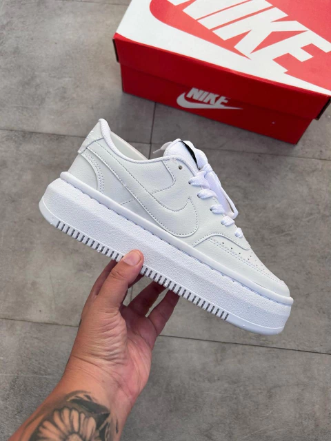 NIKE COURT PLATAFORMA BRANCO