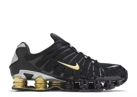 NIKE 12 MOLAS PRETO E DOURADO