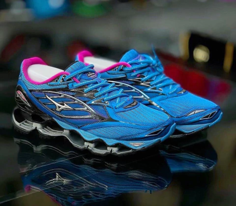 MIZUNO PROPHECY 6 AZUL E ROSA